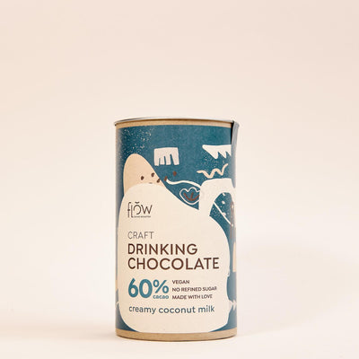 DRINKING CHOCOLATE 60% CU LAPTE DE COCOS - 200G