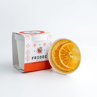 Mandarina cu ghimbir pahar 250g | Gelato | Lapte Bio