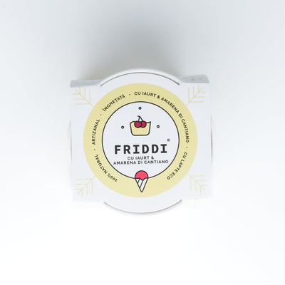 Iaurt cu amarena di Cantiano pahar 250g | Gelato | Lapte Bio