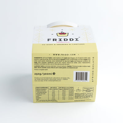 Iaurt cu amarena di Cantiano pahar 250g | Gelato | Lapte Bio