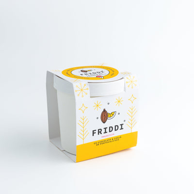 Ciocolata si coaja portocale eco pahar 250g | Sorbetto | Vegan