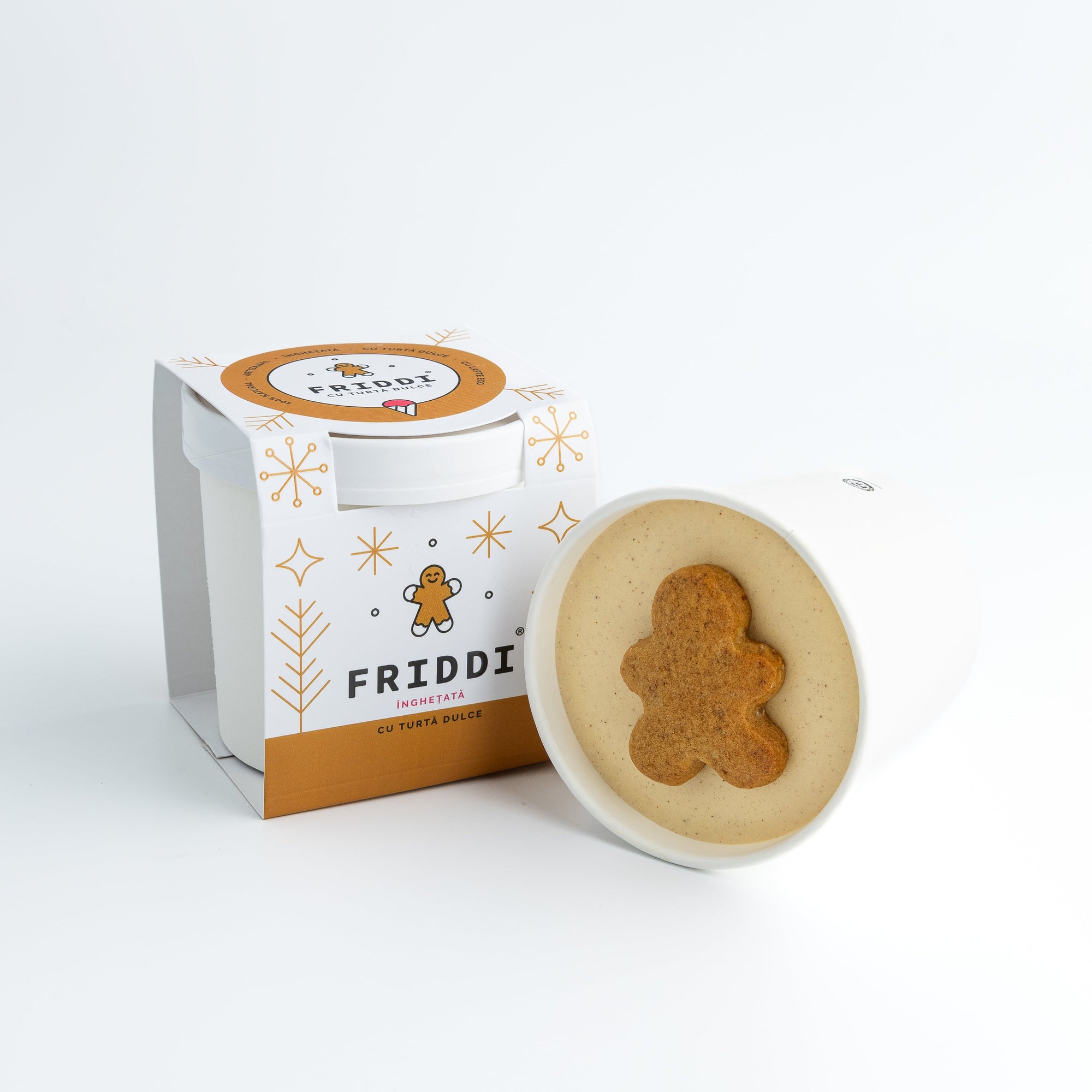 Turta dulce pahar 250g | Gelato | Lapte Bio