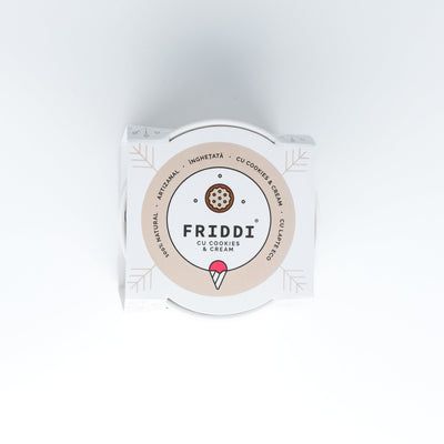 Cookies & Cream pahar 250g | Gelato | Lapte Bio