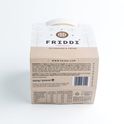 Cookies & Cream pahar 250g | Gelato | Lapte Bio