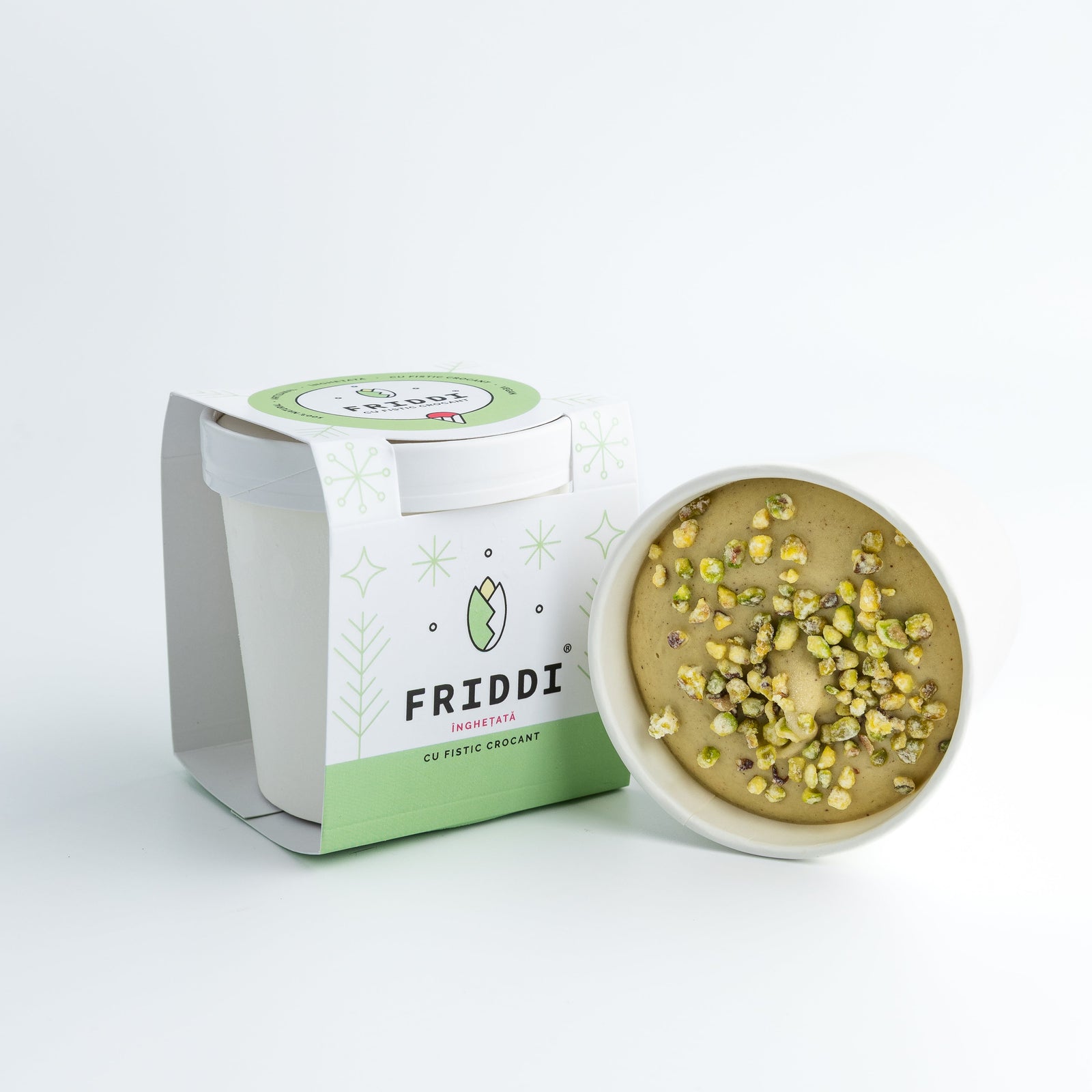 Fistic crocant pahar 250g | Sorbetto | Vegan