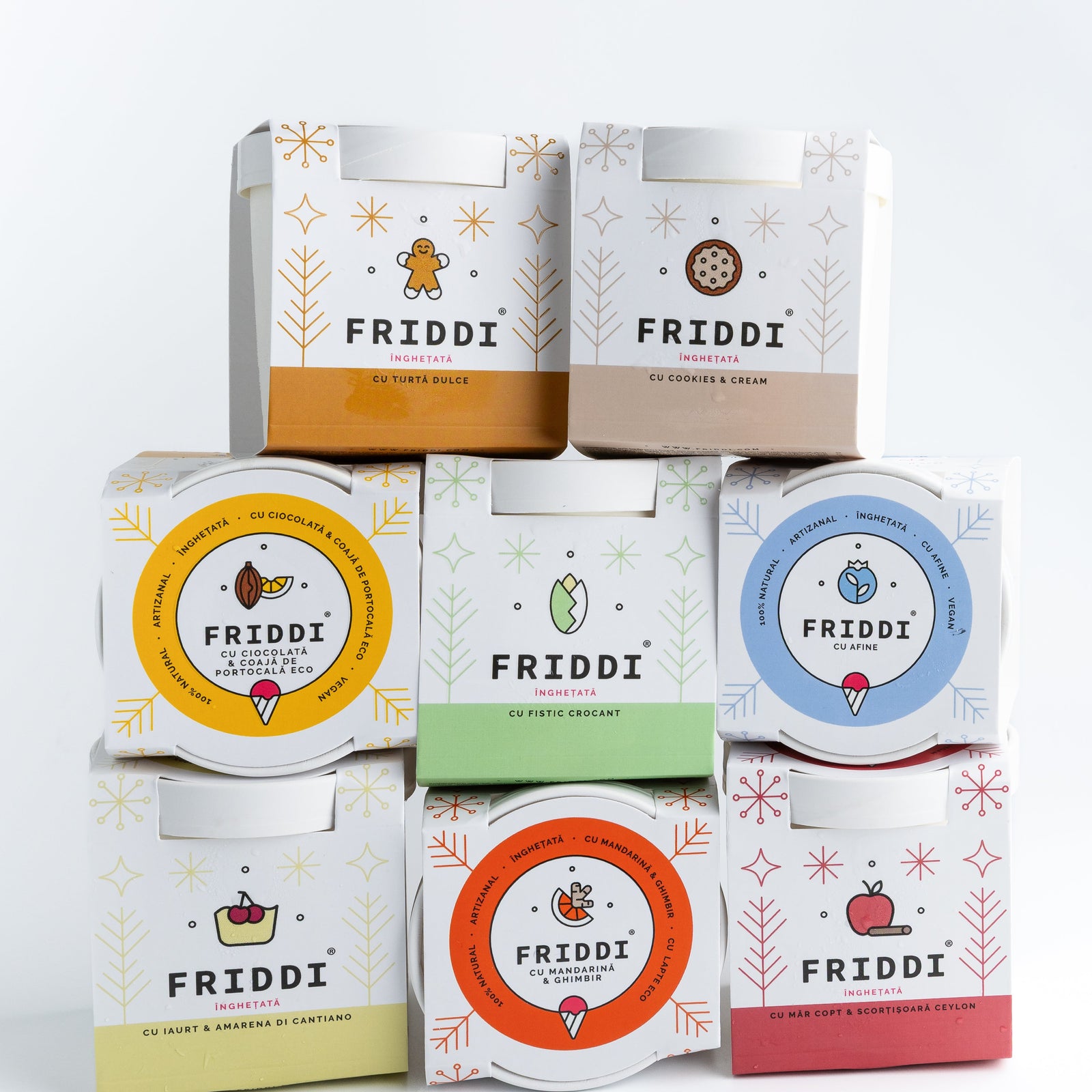 Winter limited edition - pahare 250g - mix & match