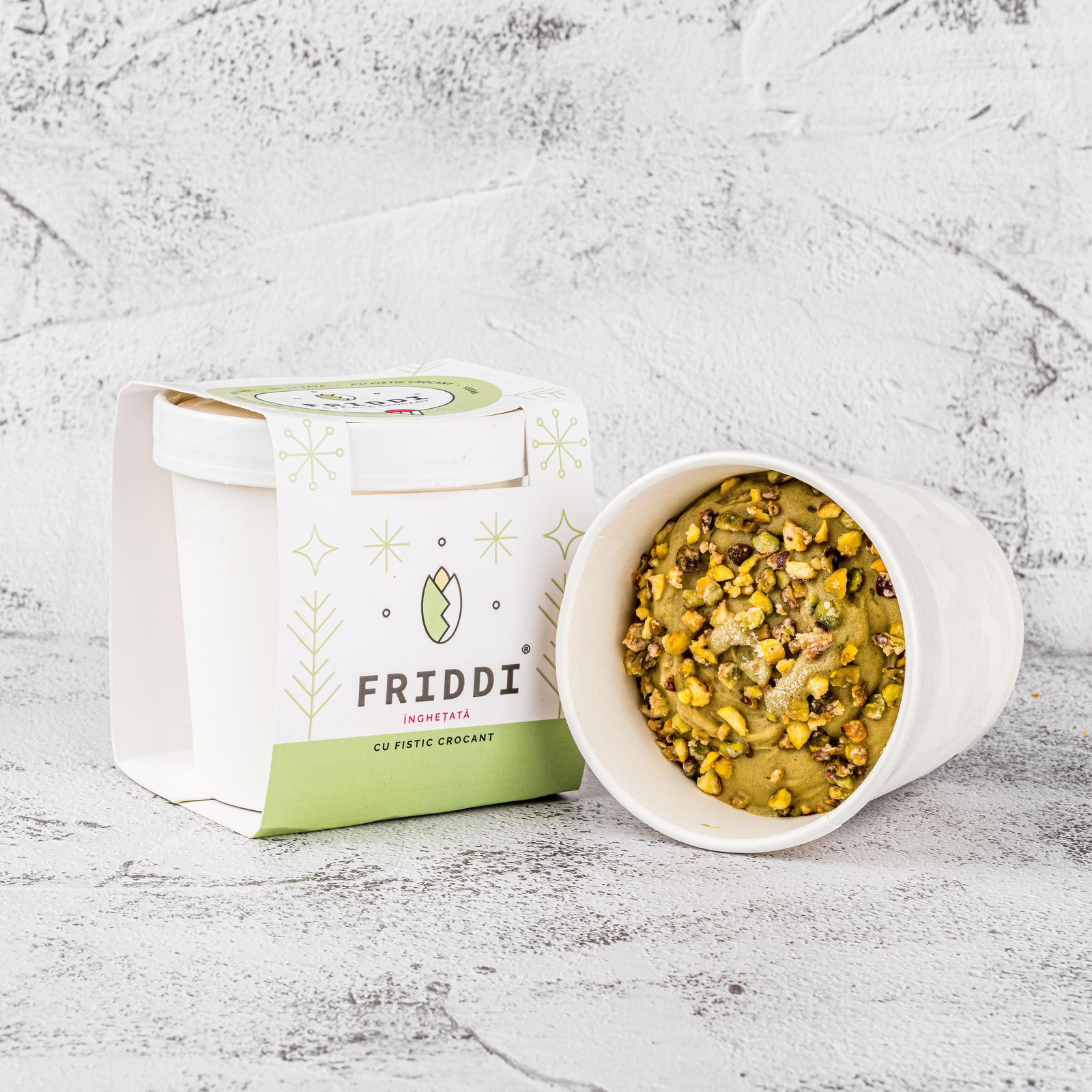 Fistic crocant pahar 250g | Sorbetto | Vegan