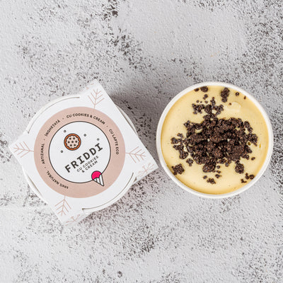 Cookies & Cream pahar 250g | Gelato | Lapte Bio