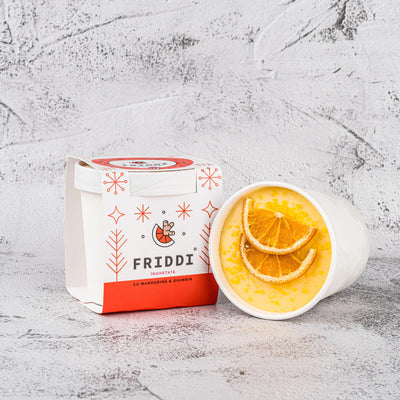 Mandarina cu ghimbir pahar 250g | Gelato | Lapte Bio