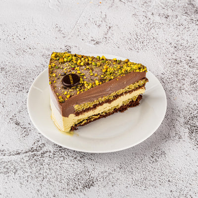 Tort GELATO - Ciocolata cu fistic crocant