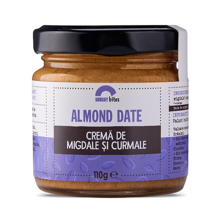 Sunday Bites Almond date – Cremă de migdale și curmale