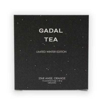 GADAL TEA - WINTER EDITION - ANASON STELAT, PORTOCALA - 15 BAGS